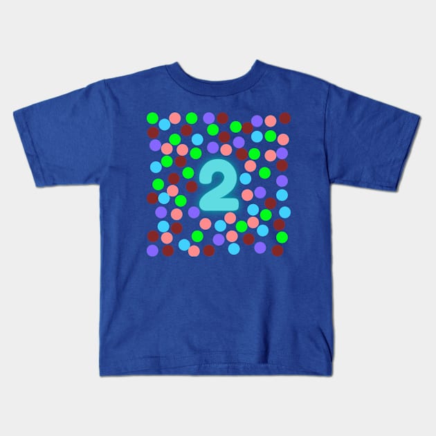 2 Number Kids T-Shirt by Special Everyday